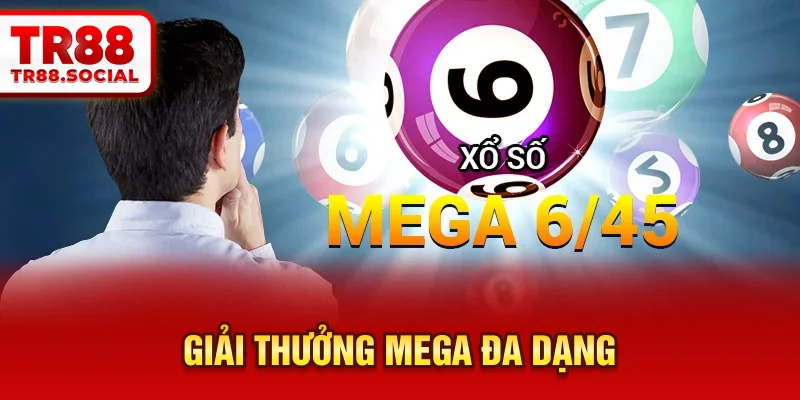 Giải thưởng Mega đa dạng