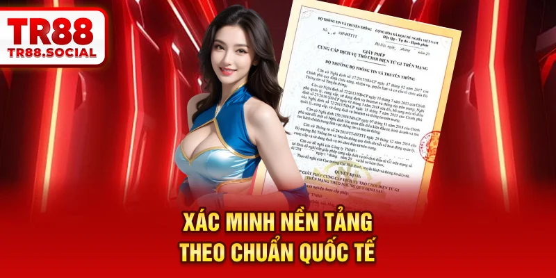  Xác minh nền tảng theo chuẩn quốc tế